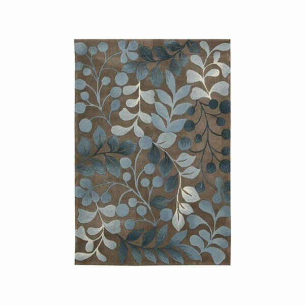 Nourison Contour CON02 Hand Tufted Mocha Rug - 8 ft. x 10 ft. 6 in. 99446045836